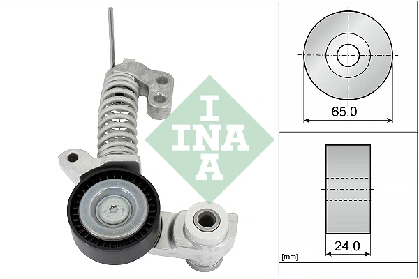 Belt Tensioner, V-ribbed belt